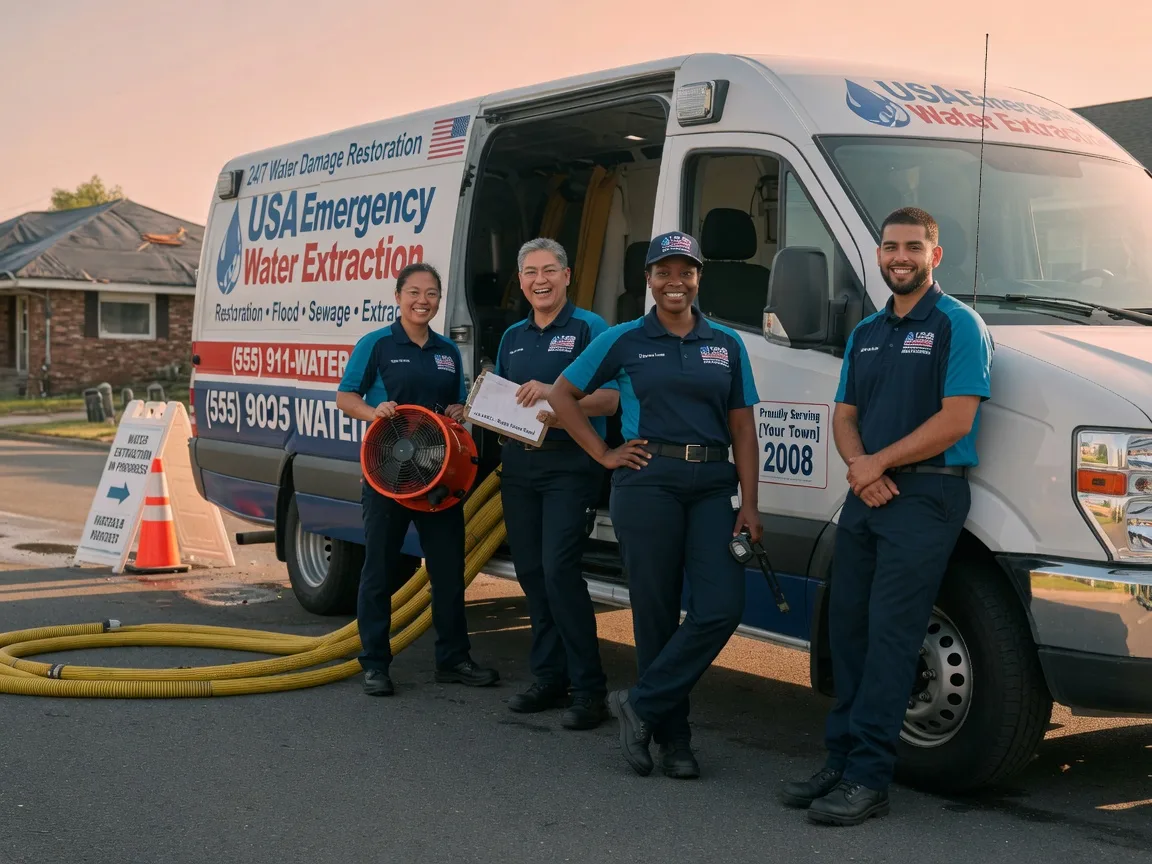 Emergency Water Removal company in Cookville, TX